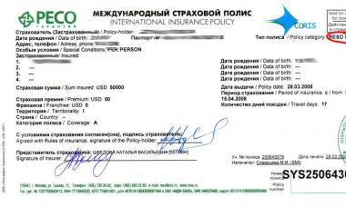 Required documents for a Lithuania visa for Russians