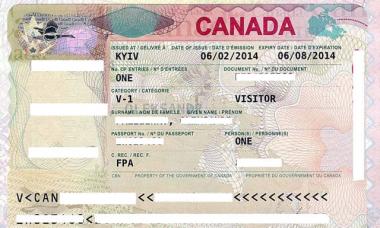 Marrja e pavarur e një vize në Kanada për rusët