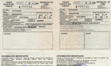 Ruslar için Küba'ya vize: gerekli mi, giriş için gerekli belgeler