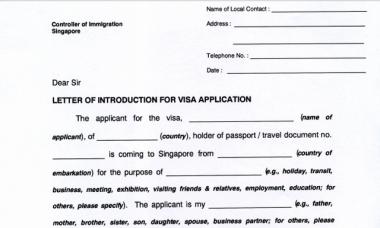 Jak mohou ruští občané samostatně požádat o vízum pro cestu do Singapuru?